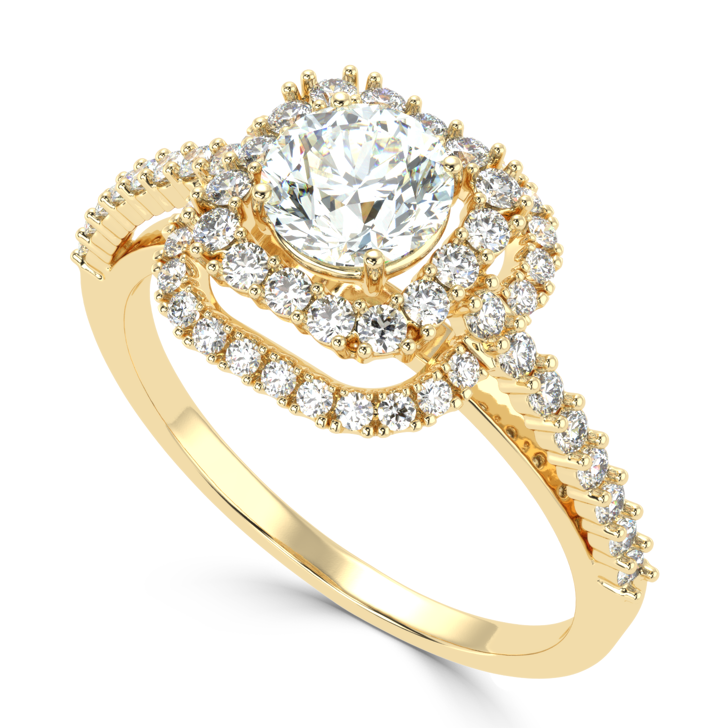 Buy 1.14Ct G VS1 Natural Diamond Ring | SolitaireKart